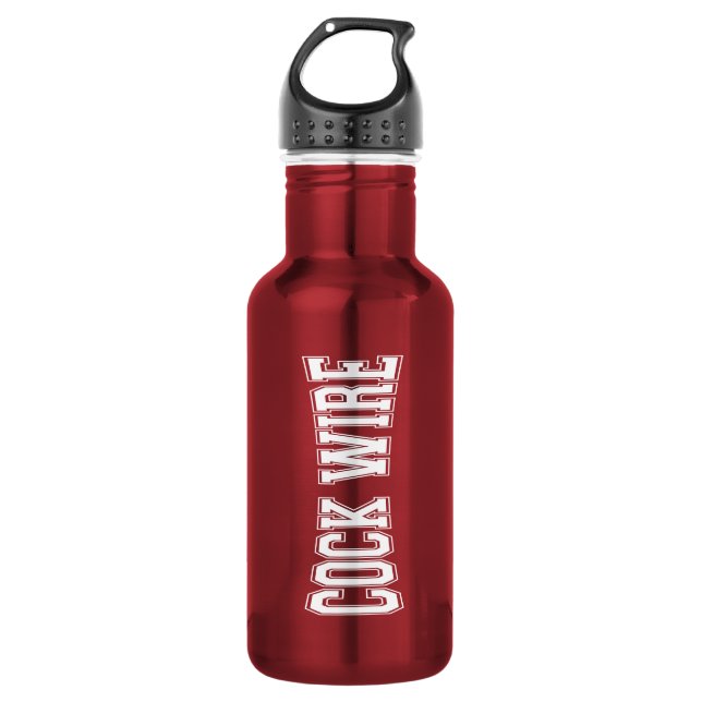 COCKWIRE WATER BOTTLE (Front)