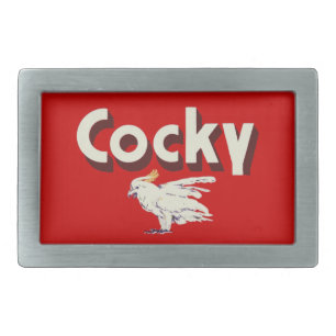 Cocky Belt Buckle