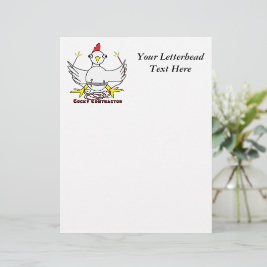 Cocky Contractor (Standing Front)