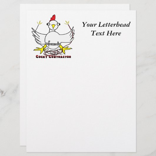 Cocky Contractor (Front/Back)