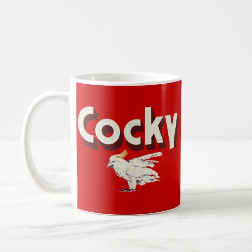 Cocky Mug Red Classic