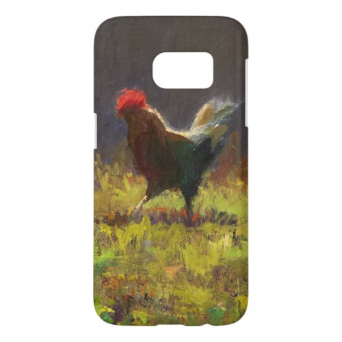 Cocky Rooster Art Barely There Phone Case