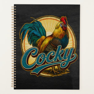 Cocky Rooster Vintage Farmhouse Planner