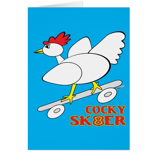 Cocky Skater Cards (Front)