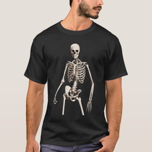 Cocky skeleton Tee Shirt