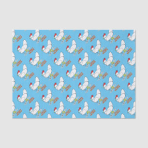 Cocky Skier Tissue Paper
