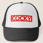 Cocky Stamp Trucker Hat