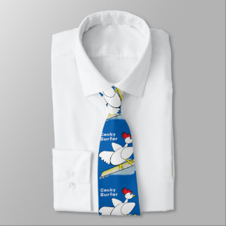 Cocky Surfer Neck Tie