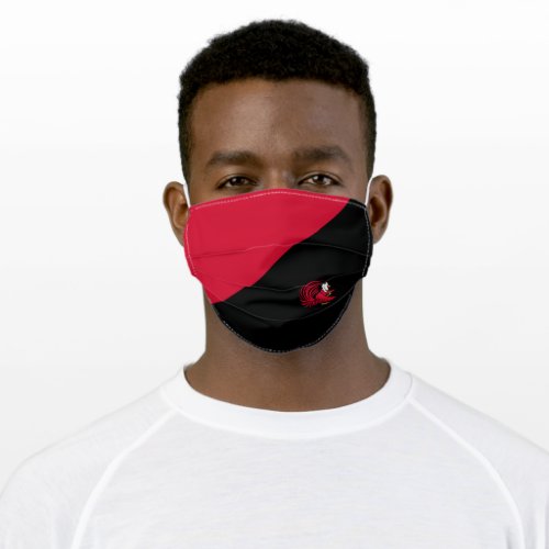 Cocky the Gamecock Color Block Adult Cloth Face Mask