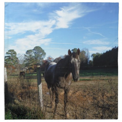 Coco and Cream brown horse Napkin