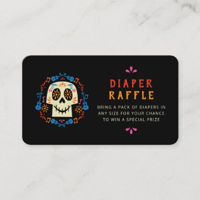 Coco  Baby Shower Diaper Raffle Insert