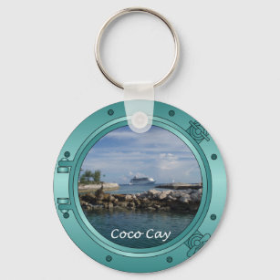 Coco Cay, Bahamas Keychain