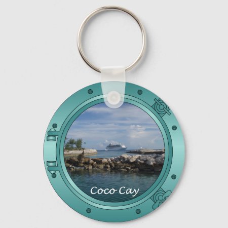 Coco Cay, Bahamas Keychain