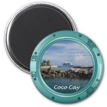 Coco Cay  Bahamas Magnet by addictedtocruises at Zazzle