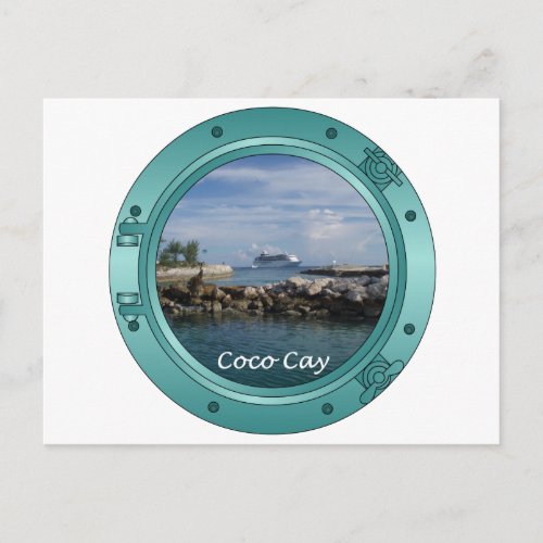 Coco Cay Bahamas Postcard