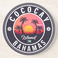 Coco Cay Bahamas Retro Sunset Souvenirs 60s