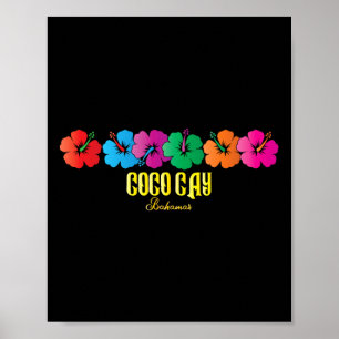 Coco Cay Bahamas Souvenirs Family Vacation Cruise Poster