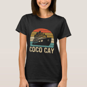 Coco Cay Byhamas Vintage Retro Souvenirs T-Shirt
