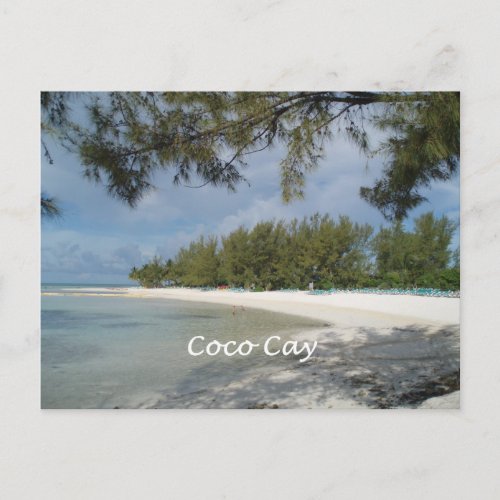 Coco Cay Island Bahamas Postcard
