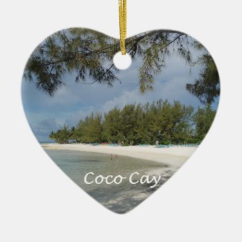 Coco Cay Ornament by addictedtocruises at Zazzle