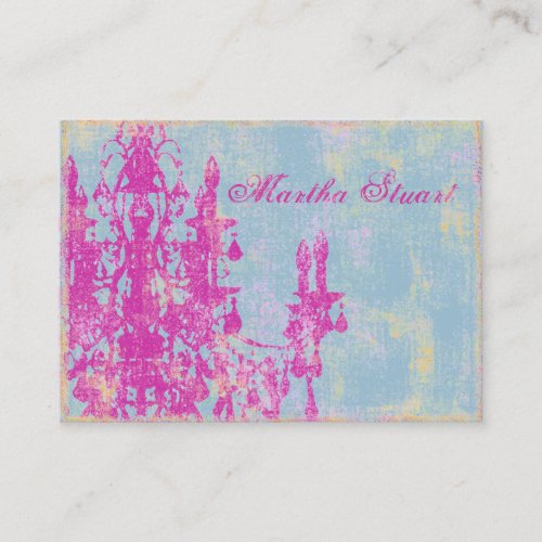 Coco Chandelier 2 _ CHANGE COLOR Business Cards