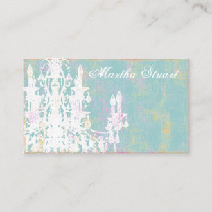 Coco Chandelier (Color Options) ~ Business Card
