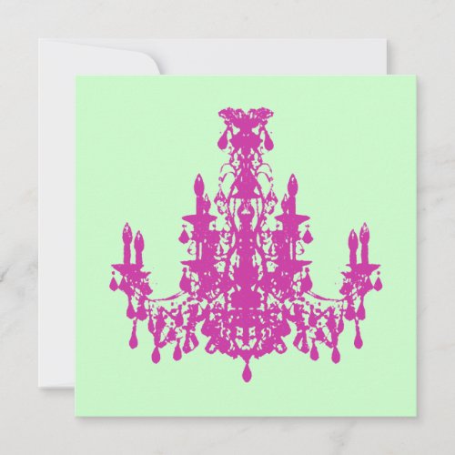 Coco Chandelier ~ Invitation