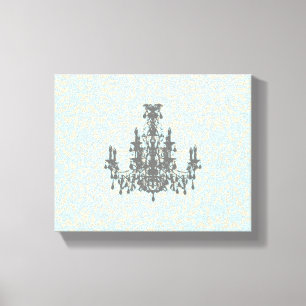 Coco Chandelier (Size Options) - Canvas Print