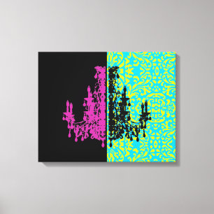 Coco Chandeliers ~ Wrapped Canvas .75" Thick Print