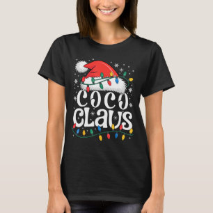 Coco Claus Funny Xmas Christmas Grandma Holiday St T-Shirt