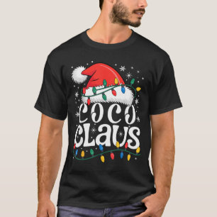 Coco Claus Funny Xmas Christmas Grandma Holiday St T-Shirt