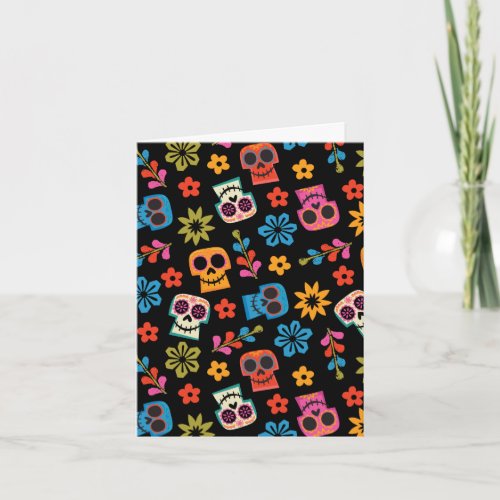 Coco Colorful Baby Shower Thank You Card