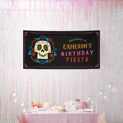 Coco Colorful Birthday Fiesta Welcome Banner