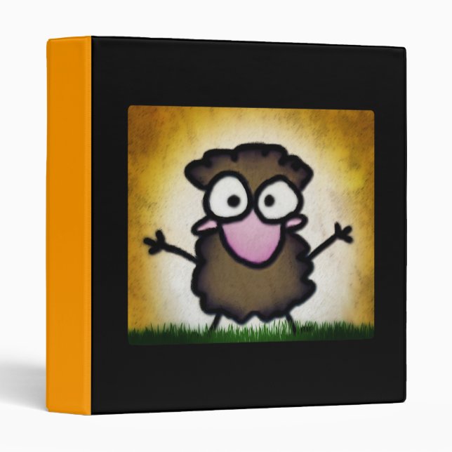 Coco in the Grass 3 Ring Binder (Front/Spine)