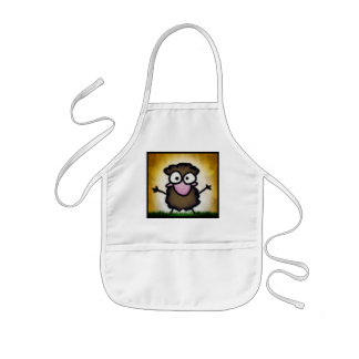 Coco in the Grass Kids' Apron