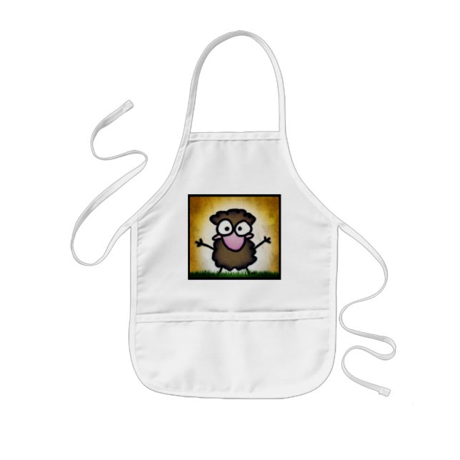 Coco in the Grass Kids' Apron (Front)