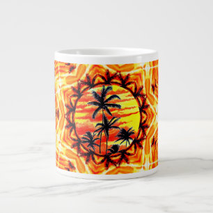 Coco Palm Star Giant Coffee Mug