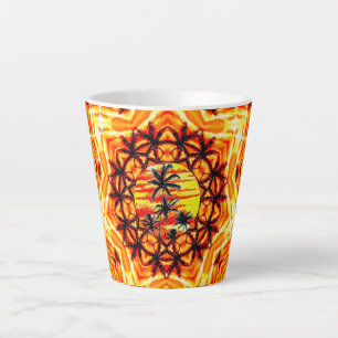Coco Palm Star Latte Mug