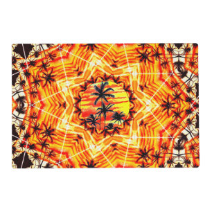 Coco Palm Star  Placemat