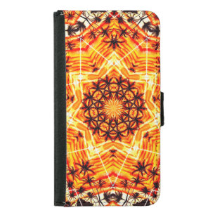 Coco Palm Star Samsung Galaxy S5 Wallet Case