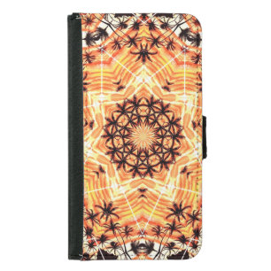 Coco Palm Star Samsung Galaxy S5 Wallet Case