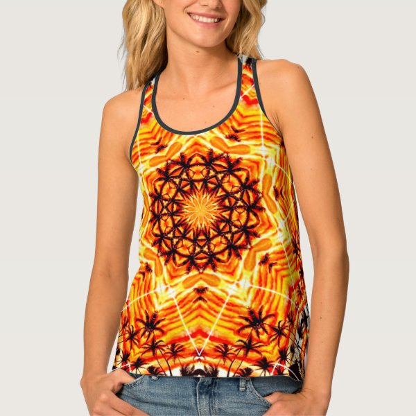Coco Palm Star Tank Top
