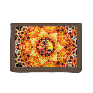 Coco Palm Star Tri-fold Wallet