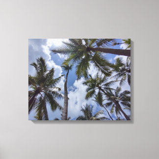 COCO PALMS #2 ON CANVAS     20 "x 16"
