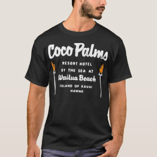 Coco Palms - Hawaii - Vintage Tiki Bar T-Shirt