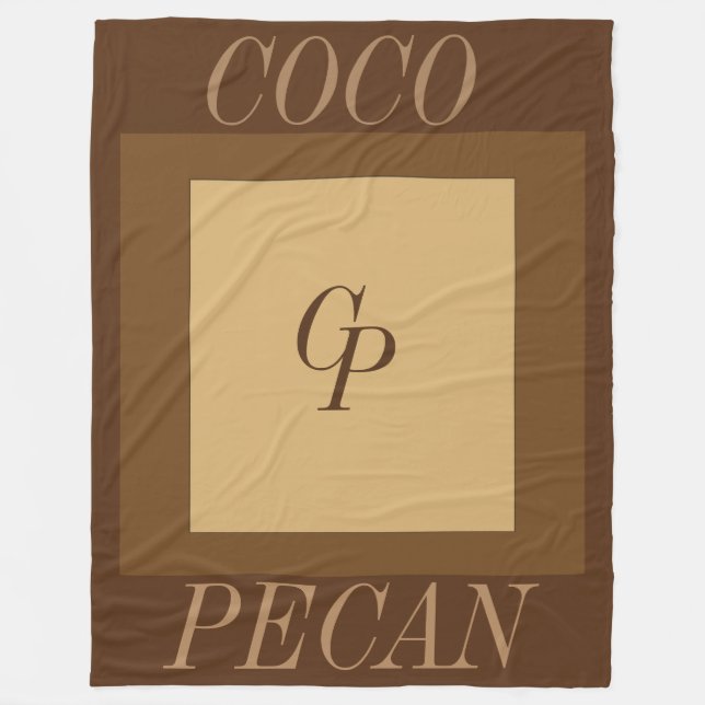 Coco Pecan Blanket (Front)