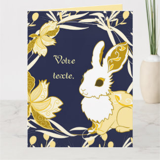Coco the rabbit card