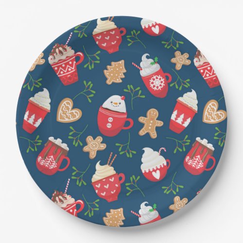 Cocoa And Cookies Paper Plates