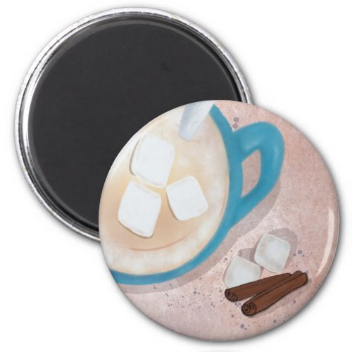 Cocoa and Marshmallows Magnet