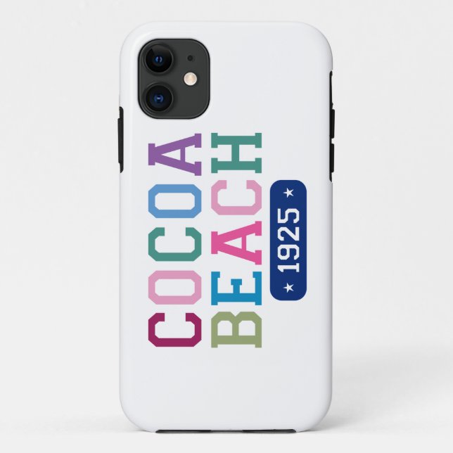 Cocoa Beach 1925 Case-Mate iPhone Case (Back)